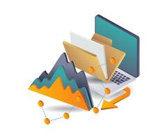 Data Analysis of Online Business in Computing Systems vector