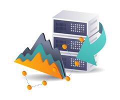 Cloud Server Data Management and Analysis Techniques vector