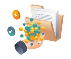 Managing Multiple Data Boxes in Archive Folders vector