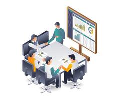 Collaborative Strategies for Business Investment Growth vector