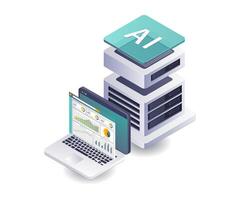 Analyzing Server Data Using Artificial Intelligence vector