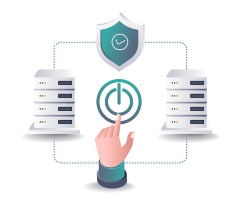 Control of Security Circulation in Cloud Server Data Systems
