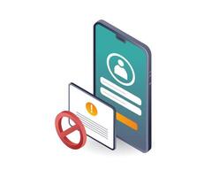 Privacy Issues with Smartphone Personal Data vector