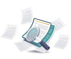searching Whitepaper on Digital Transformation vector