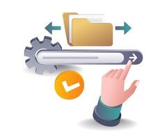 Search Engines for Electronic Data and Information vector