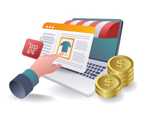 Payment Processing for Online Shopping