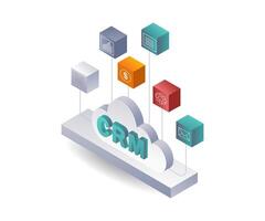 CRM Systems Developing Business Networks and Growth vector