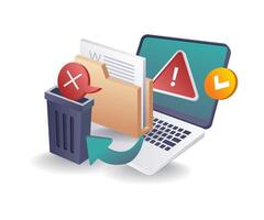 Protecting Your Computer from Malware vector