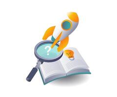 Exploring Technology Startup Ideas Innovation vector