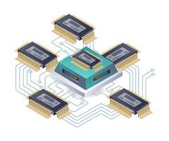 Upgrading Chip Technology Networks vector