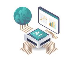 The Impact of Artificial Intelligence on Global Dynamics vector