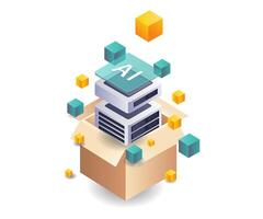 Physical Storage Solutions for Server Technology Data vector