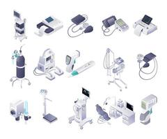 Advanced Technological Instruments for Medicine vector
