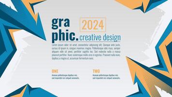 Geometric background with graphic elements. Graphic design background. Sport background design. Abstract background with graphic elements vector