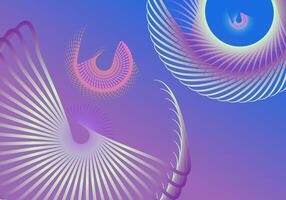 a digital illustration of a spiral pattern vector