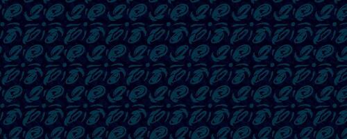 textured background with brush stroke pattern in dark blue vector