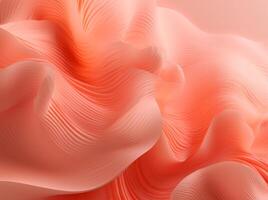 Abstract background in the color of the year 2024 Peach Fuzz photo