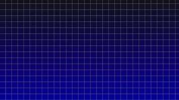 Blue Grid Animation with Gradient Color Background video