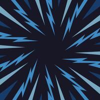 Radial abstract stripes square background vector