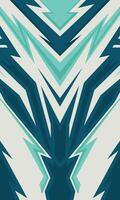 Racing style geometric abstract background. Sublimation printing jersey fabric template vector