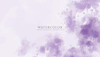 Abstract horizontal watercolor background. Neutral light colored empty space background illustration vector
