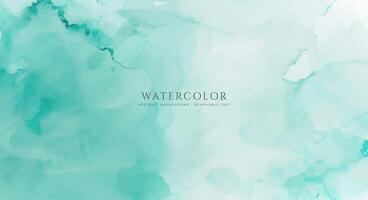 Abstract horizontal watercolor background. Neutral light colored empty space background illustration vector