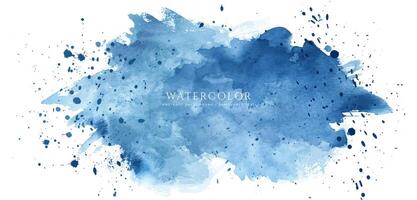 Abstract horizontal watercolor background. Neutral light colored empty space background illustration vector