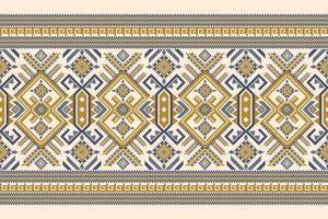 Geometric ethnic design pattern on white background,geometric texture,fabric,clothing,decoration,print.Aztec style,abstract background. vector
