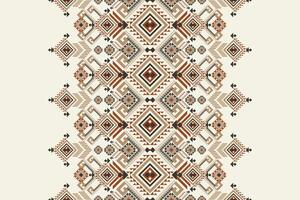 Geometric ethnic design pattern on white background,geometric texture,fabric,clothing,decoration,print.Aztec style,abstract background. vector