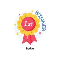 Badge concepts style illustration. EPS 10 File vector