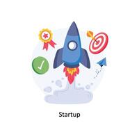 Startup concepts style illustration. EPS 10 File vector