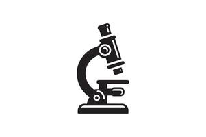 lab microscope icon vector