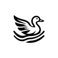 duck silhouettes, Lake Ducks Silhouette, Duck silhouettes, duck collection, various poses, black isolated figures vector