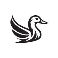 duck silhouettes, Lake Ducks Silhouette, Duck silhouettes, duck collection, various poses, black isolated figures vector