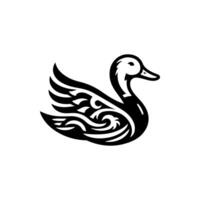 duck silhouettes, Lake Ducks Silhouette, Duck silhouettes, duck collection, various poses, black isolated figures vector