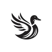 duck silhouettes, Lake Ducks Silhouette, Duck silhouettes, duck collection, various poses, black isolated figures vector