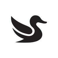 duck silhouettes, Lake Ducks Silhouette, Duck silhouettes, duck collection, various poses, black isolated figures vector
