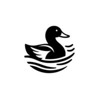 duck silhouettes, Lake Ducks Silhouette, Duck silhouettes, duck collection, various poses, black isolated figures vector