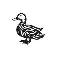 duck silhouettes, Lake Ducks Silhouette, Duck silhouettes, duck collection, various poses, black isolated figures vector