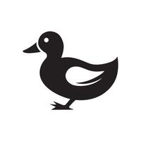 duck silhouettes, Lake Ducks Silhouette, Duck silhouettes, duck collection, various poses, black isolated figures vector