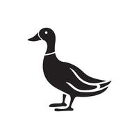 duck silhouettes, Lake Ducks Silhouette, Duck silhouettes, duck collection, various poses, black isolated figures vector