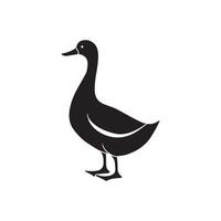 duck silhouettes, Lake Ducks Silhouette, Duck silhouettes, duck collection, various poses, black isolated figures vector