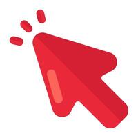 Creative design icon of cursor arrow vector