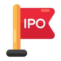 Premium download icon of ipo vector