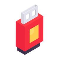 Perfect design icon if usb vector
