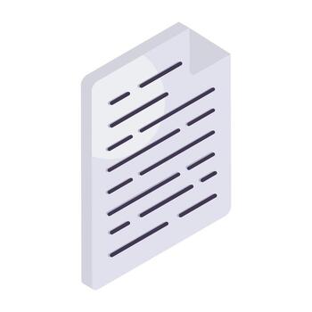 un moderno diseño icono de archivo formato vector