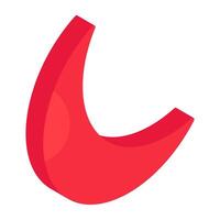 Perfect design icon of moon vector