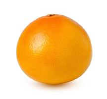 Whole grapefruit with shadow isolated on a white background. Design element photo