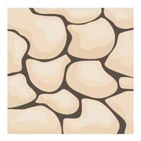 Seamless stone texture forming irregular pattern vector