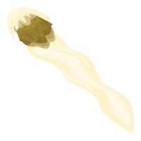 White cloth flowing in the air vector